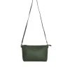 Borsa a tracolla Easy smart in ecopelle a grana con logo sul davanti V