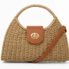 Borsa a Tracolla vimini trapezio