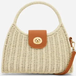 Borsa a Tracolla vimini trapezio