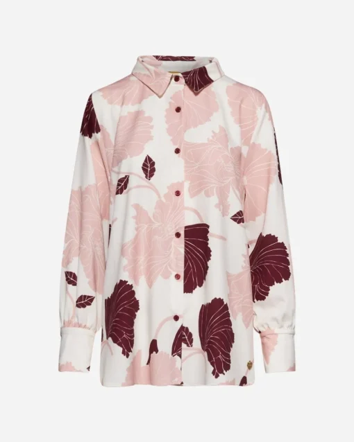 Camicia fantasia floreale SALE ROSA