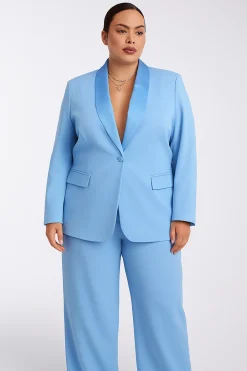 Completo giacca e pantalone con bustino elastico in 5 colori