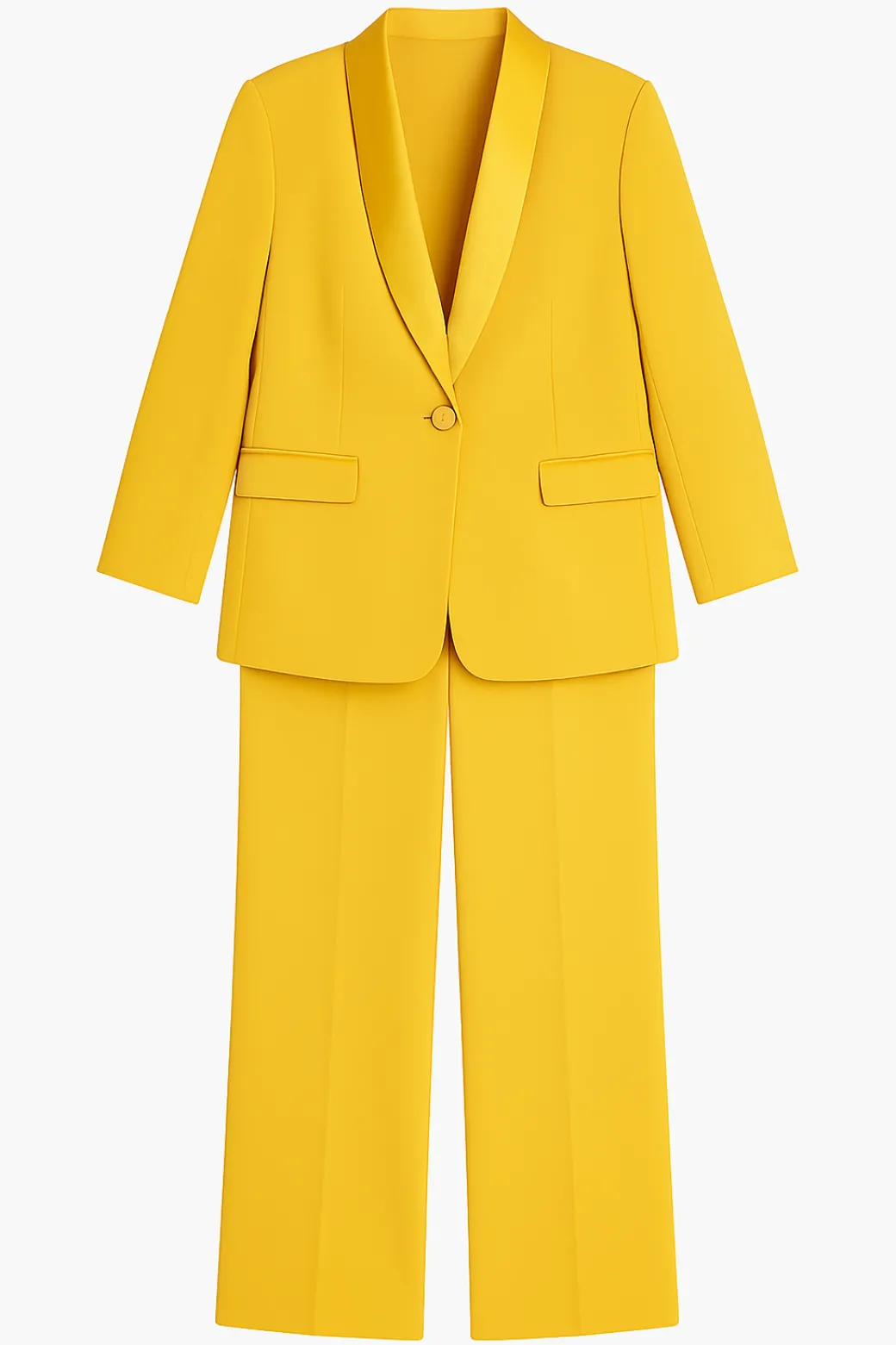 Completo giacca e pantalone con bustino elastico in 5 colori