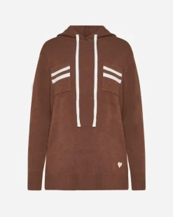 Felpa in maglia CACAO