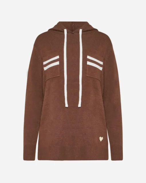 Felpa in maglia CACAO