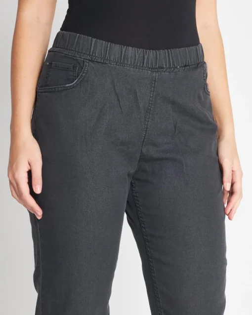 Jeans elastico NERO