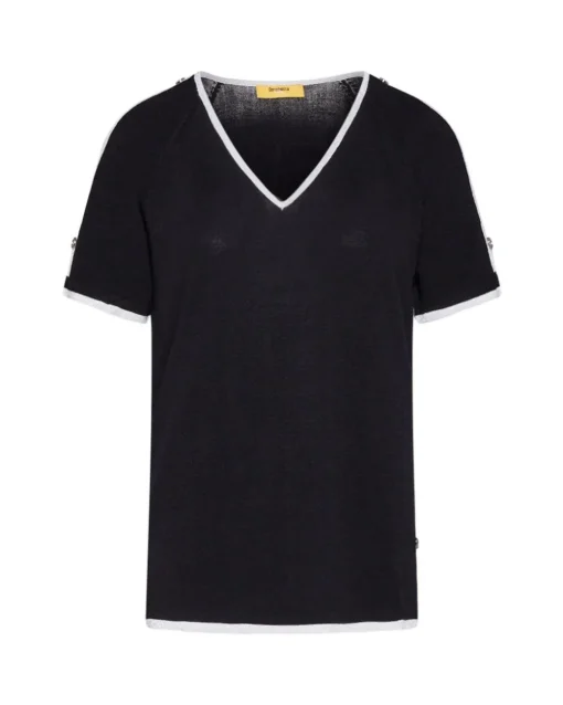 Maglia cut out NERO