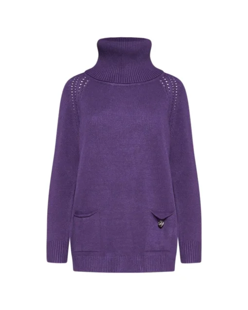 Maglia girocollo LAVANDA