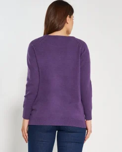 Maglia girocollo LAVANDA