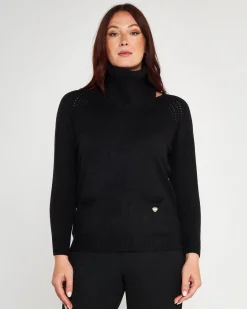 Maglia girocollo NERO