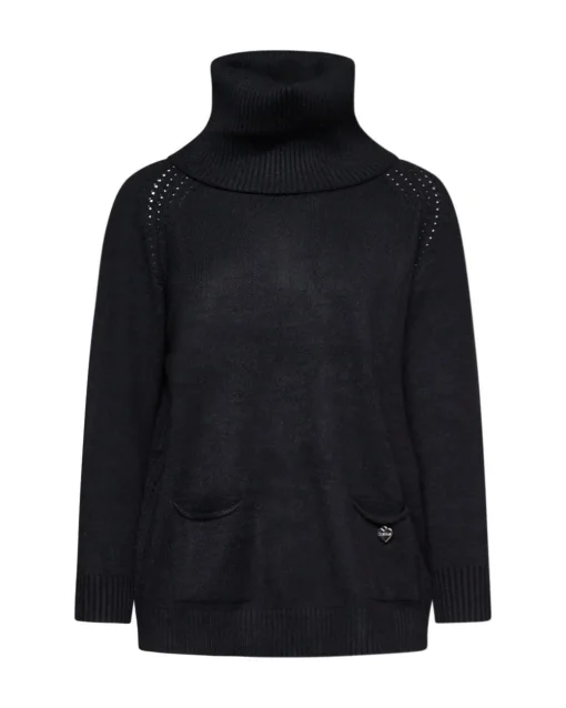 Maglia girocollo NERO