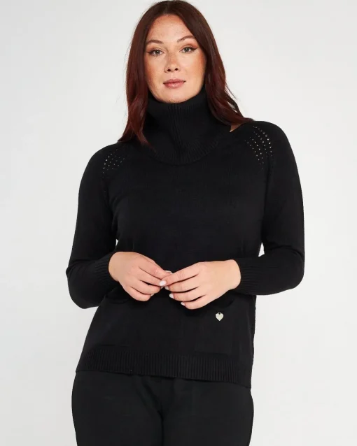 Maglia girocollo NERO