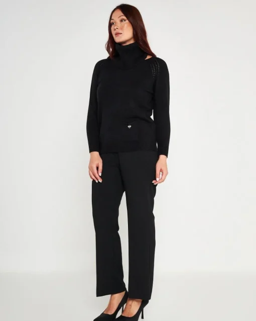 Maglia girocollo NERO