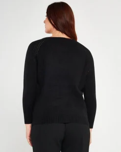 Maglia girocollo NERO
