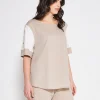 Maglia lino BEIGE