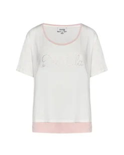Maglia logo strass OFF WHITE