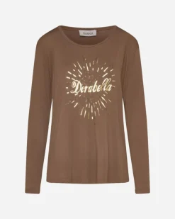 Maglia stampa oro TABACCO