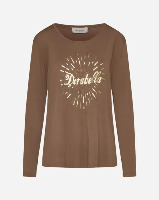 Maglia stampa oro TABACCO