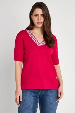 Maglia V MAGENTA