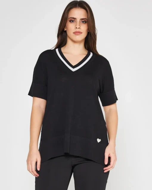 Maglia V NERO