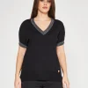 Maglia V NERO