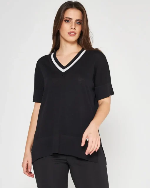 Maglia V NERO