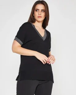 Maglia V NERO