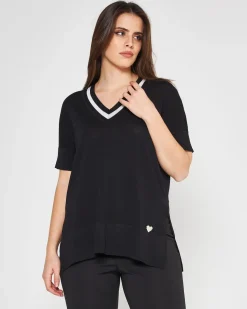 Maglia V NERO