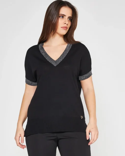 Maglia V NERO