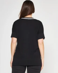 Maglia V NERO