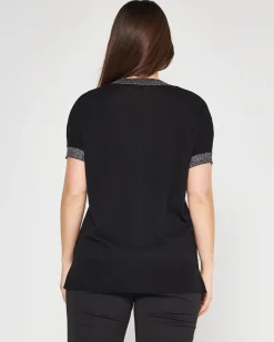 Maglia V NERO