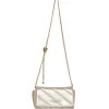 Mini bag con tracolla a catena intrecciata PLATINO