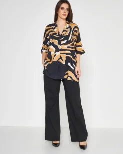 Pantalone cotone NERO