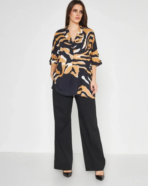 Pantalone cotone NERO