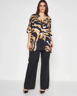 Pantalone cotone NERO
