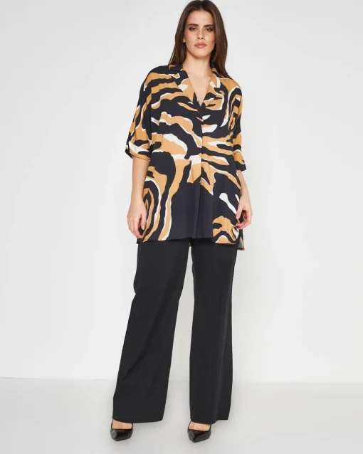 Pantalone cotone NERO