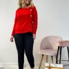 Pantalone microfantasia BLU