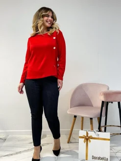 Pantalone microfantasia BLU