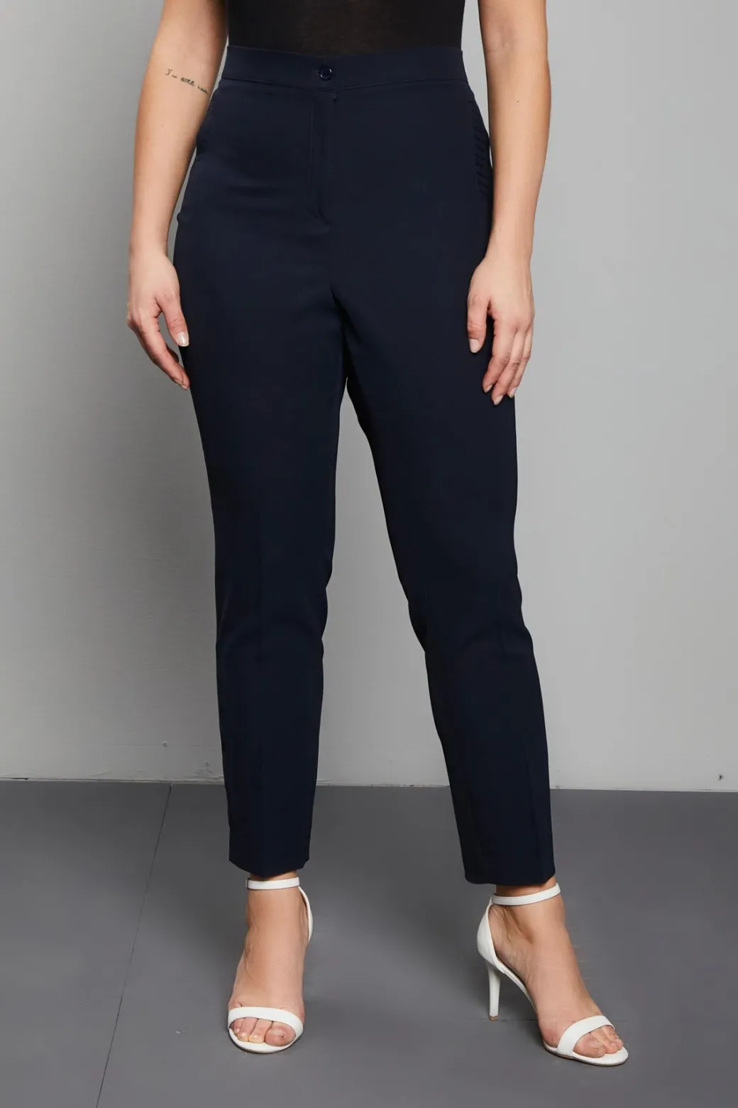 PANTALONE PAILLETTES BLU