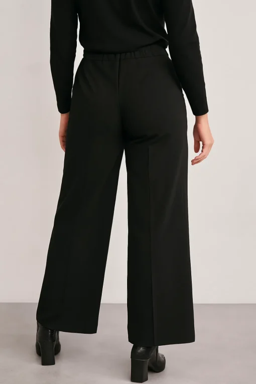 Pantaloni comfy palazzo NERO