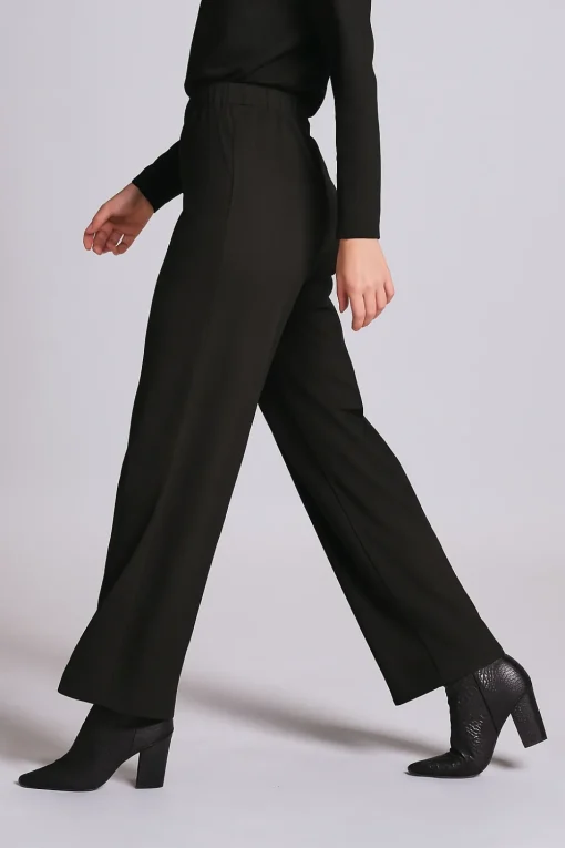 Pantaloni comfy palazzo NERO