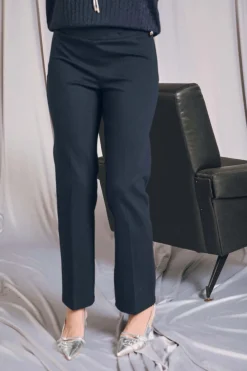 Pantaloni comfy straight leg BLU