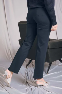 Pantaloni comfy straight leg BLU