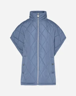 Piumino smanicato DENIM