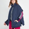 Piumino smanicato LIGHT BLUE