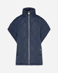Piumino smanicato LIGHT BLUE