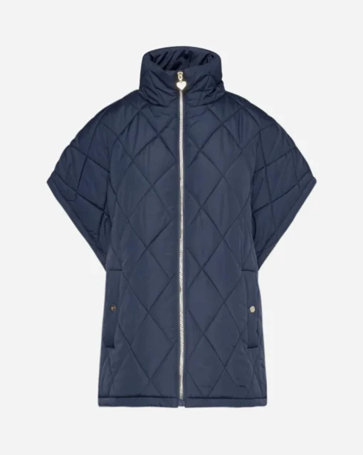 Piumino smanicato LIGHT BLUE