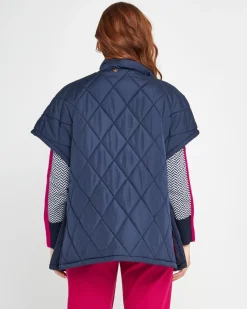 Piumino smanicato LIGHT BLUE
