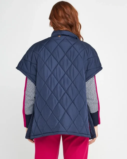 Piumino smanicato LIGHT BLUE