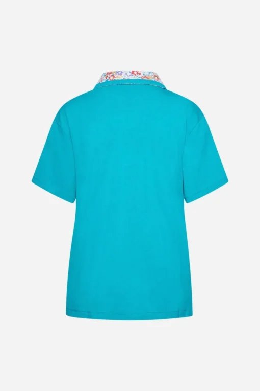 Polo profili floreali GIADA