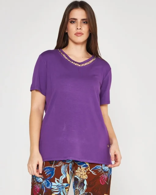 T-shirt catena PURPLE